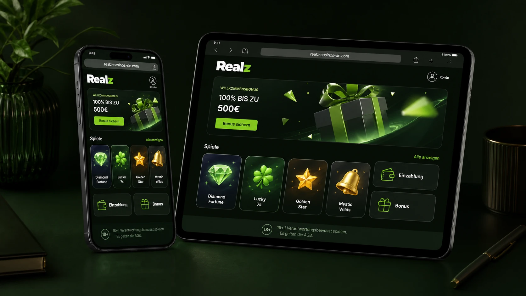 Gibt es eine Realz Casino App?