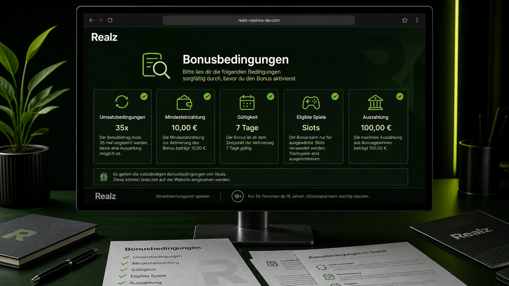 Bonusbedingungen verstehen
