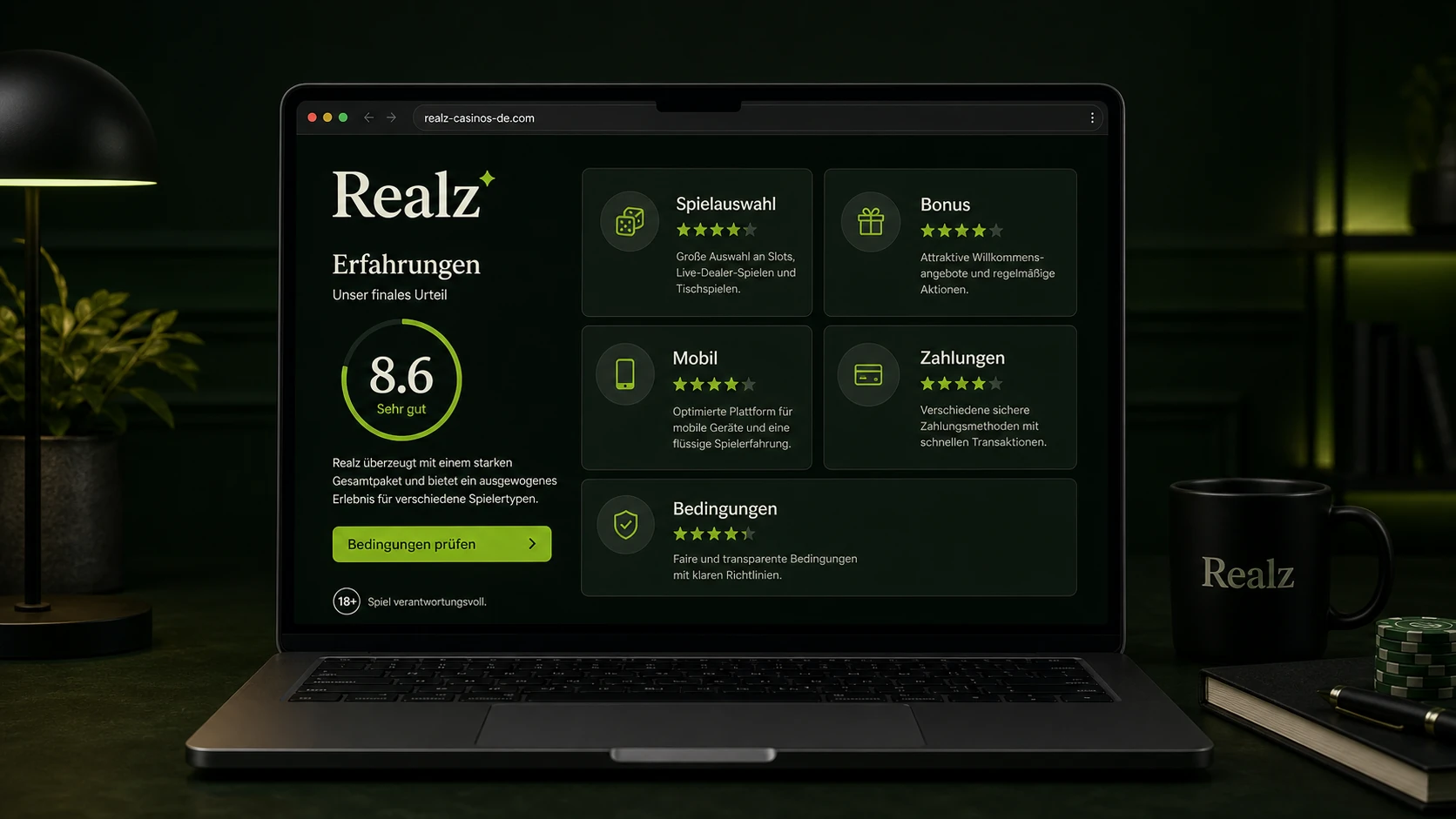 Realz Casino Erfahrungen und Fazit